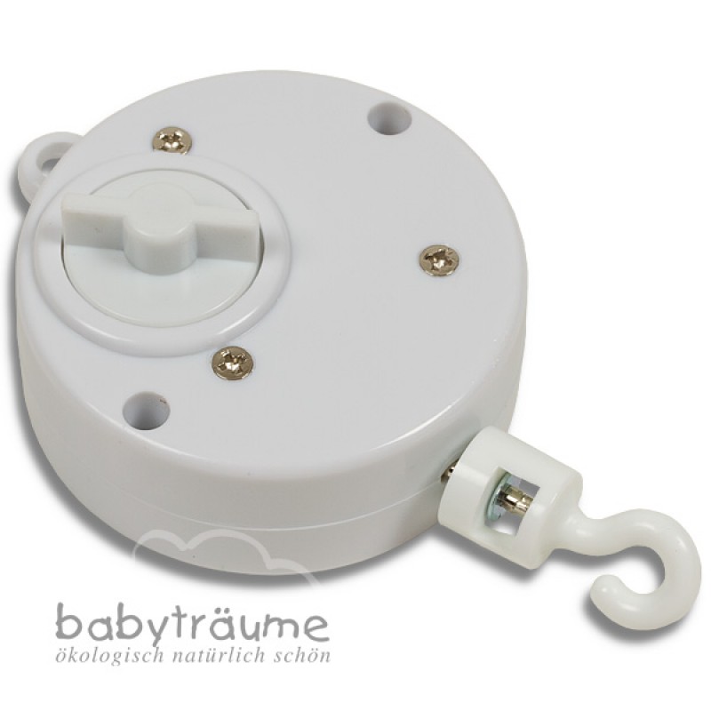 Mobile Spieluhr Di Da Du Brahms Wiegenlied drehendes Spieluhrwerk fuer Mobiles mit Melodie Brahms Wiegenlied_b2