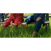 Hose, Wollfrottee, 100% Schurwolle, Baby-Hose