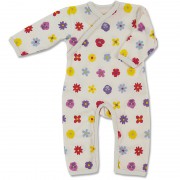 Overall Blümchen, 100% Baumwolle (kbA)