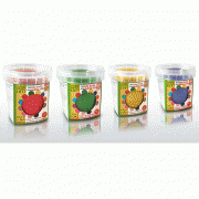Soft Knete & Modelliermasse nawaro, 4-er-Set (rot, gelb,...