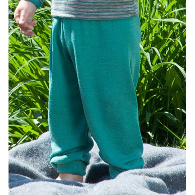 Bundhose eisvogel, 70% Wolle (kbT)/30% Seide
