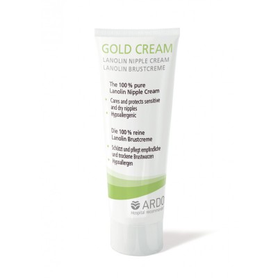 Gold Cream - 100% reine Lanolin-Brustcreme - schützt und...