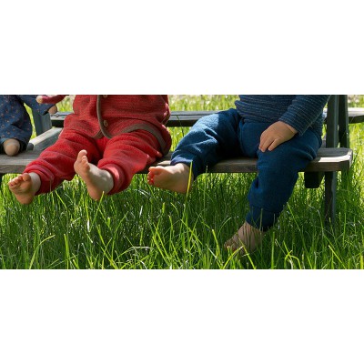 Hose, Wollfrottee, 100% Schurwolle, Baby-Hose