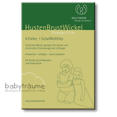Hustenbrustwickel Wachs Mit Thymianol 6x Wachsfolien Ab 4