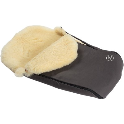 Fell-Fußsack Erdmännchen, schiefergrau
