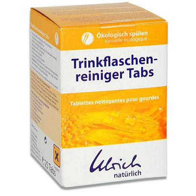 Reiniger-Tabs für Trinkflaschen, Ulrich natürlich, 25 stk.