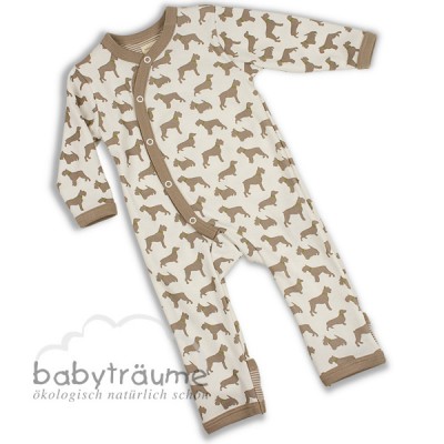 Sommer Schlafsack mit Beinen Overall 86//92 NEU braun kariert