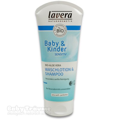 Waschlotion & Shampoo Baby & Kinder Sensitiv Lavera 200ml...