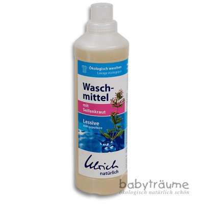Waschmittel Seifenkrautextrakt, 1 Liter - schonend auch...
