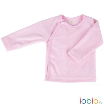 Wickelshirt rosa, 100% Baumwolle (kbA)