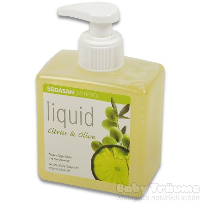 flüssige Sodasan Citrus-Olive Seife liquid, 300 ml im...