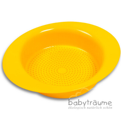 Sandspielzeug Sieb, gelb - einzeln, aus Bio-Kunststoff