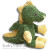 Spieluhr Drache "veganer Kallisto-Kari", 100% Baumwolle (kbA), grün, Lied "Weißt Du, wieviel Sternlein stehen"