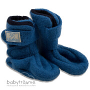 Klett-Stiefel, gewalkt, mit Klettverschluss, Schurwolle,...