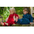 Hose mit Nabelbund, Fleece, 100% Schurwolle, - mit breitem Taillienbündchen -