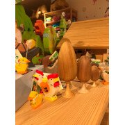 1 Holzbaum mit Stamm, Dekoartikel