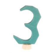 Geburtstagsstecker Zahl - wählen Sie zwischen 0.... und 9