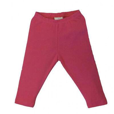 Legging, 100% Baumwolle (kbA), rosa (himbeere)
