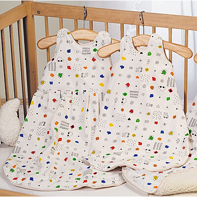 Schlafsack "Prolana-Fantasia", Jersey/Velours, 100% Baumwolle (kbA), Größe 70cm