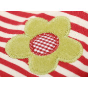 Schnuffeltuch Schaf mit Blume, organic, mit Ohren ca. 32cm