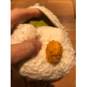 Kuscheltier°° "Hase Hopp", 100% Baumwolle (kbA)/ Füllung: Wolle, ca. 23cm