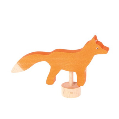 Geburtstagsstecker Fuchs, z.B. für Grimms Geburtstagskranz