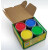 Fingerfarben "nawaro", 4er Set (blau, rot, gelb, grün, je 150g) - Fingermalfarben