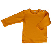 Sweatshirt, 100% Baumwolle (kbA), gelb (orange), Größe 86/92