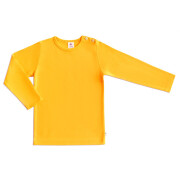 Sweatshirt, 100% Baumwolle (kbA), gelb (orange), Größe 86/92
