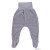 Nicky-Strampelhose mit Bauchbund, überwiegend Baumwolle (kbA = Biobaumwolle), graumeliert