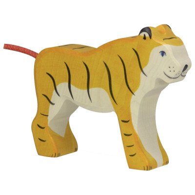 Holzfigur "Tiger", Holztiger Holzfiguren