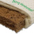 Wiegenmatratze "Naturwölkchen", MIT Reißverschluss Standardmaß 40x90 cm²