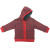 Jacke "Welle + Punkte", 100% Baumwolle (kbA), außen Wellen in rosa, innen blau + Rauten