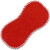Schulter-Spucktuch "Efies rotes Spucki", 100% Baumwolle (kbA) - 43cm x 22cm