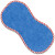 Schulter-Spucktuch "Efies blaues Spucki", 100% Baumwolle (kbA) - 43cm x 22cm