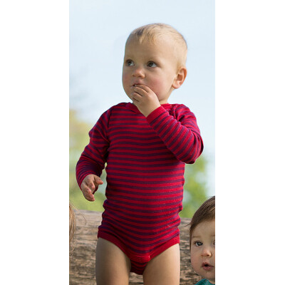 BabyBody "kirschrot/orchidee", 70% Wolle/30% Seide