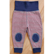 BabyWendeHose "Streifen BioOcean" 100% Baumwolle (kbA) , - außen gestreift, innen gepunktet 62/68