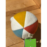 Stoffball "sigikid green-bunt" mit Rassel, weich
