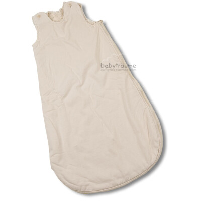 Schlafsack "Natur", Jersey/Plüsch, 100% Baumwolle (kbA), Größe 90cm