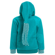 Nickykapuzenjacke "Leelas Türkis", 100% Baumwolle (kbA)