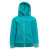 Nickykapuzenjacke "Leelas Türkis", 100% Baumwolle (kbA)