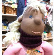 Babyhüftwärmer "Kragen" bzw. Schalkragen für Kinder, 100% Wolle (Baby-Alpaka), 25cm hoch