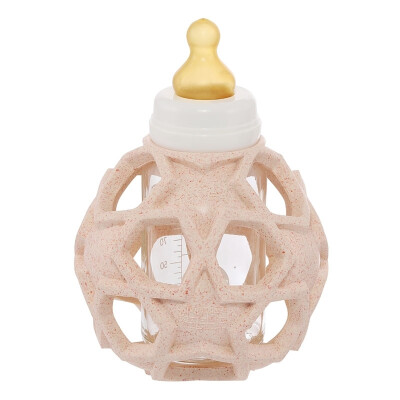 Babyflaschen-Set "Hevea Ball ROSE", inkl. Glasflasche
