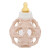 Babyflaschen-Set "Hevea Ball ROSE", inkl. Glasflasche