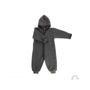 Walk-Overall, Reißverschluss, grau