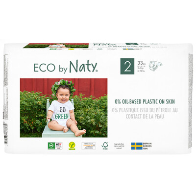 Eco Windel "Gr. 2: für Babys 3-6 kg" by Naty