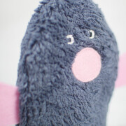 Wärmekissen "Maulwurf", Füllung: Dinkel/Lavendel, 100% Baumwolle (kbA)