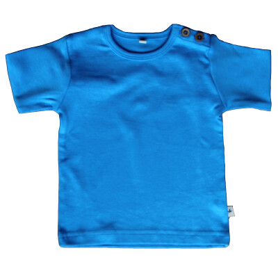 T-Shirt "nordischblau", 100% Baumwolle (kbA) 62/68