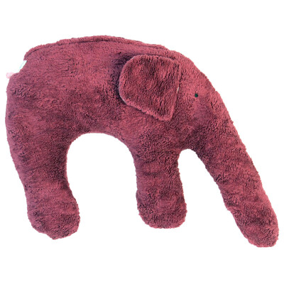 "Pat&Patty-Otti brombeere" der Hirse-Elefant, "Ameisenfant", 100% Baumwolle (kbA), Füllung: Hirse