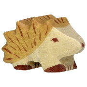 Holzfigur "Igel, klein", handbemalt, braun,...
